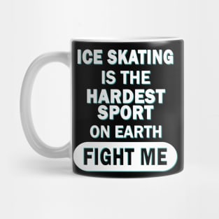 Figure Skating Men Boys Ice Sports Running Mug